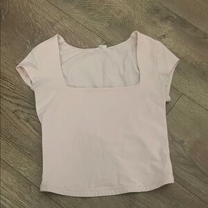 Baby pink garage shirt